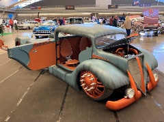 Pic 5 Aaron Buck of Pottstown, PA brought out this radical 1936 Ford Pickup